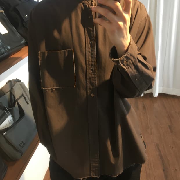 marka 디스트로이드 디테일 셔츠