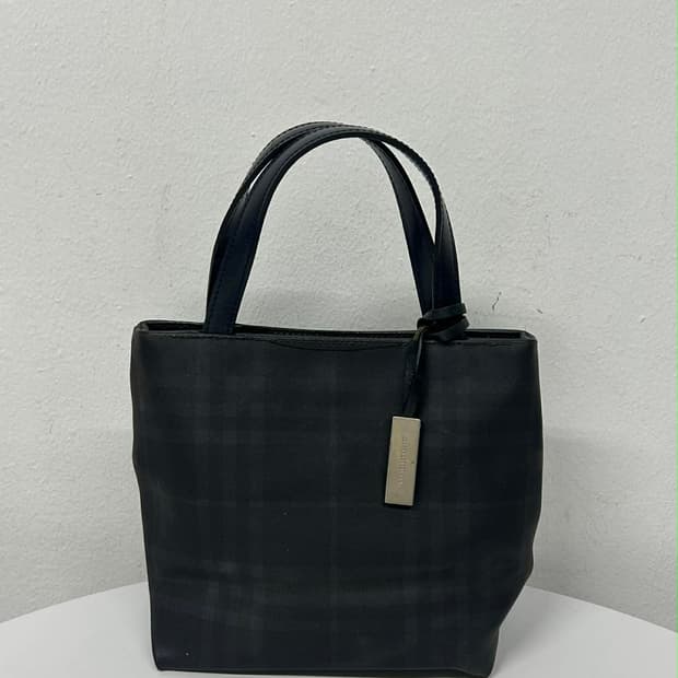 버버리 빈티지 노바체크 미니 토트백 숄더백