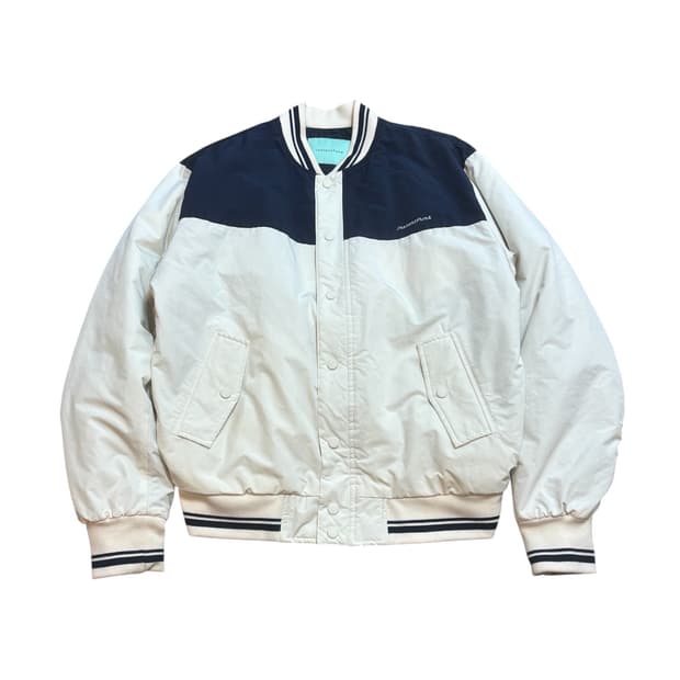 인스턴트펑크 Ms 컬러블럭 푸퍼 자켓