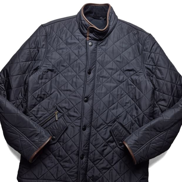 [L] 바버 파웰 퀄팅자켓
