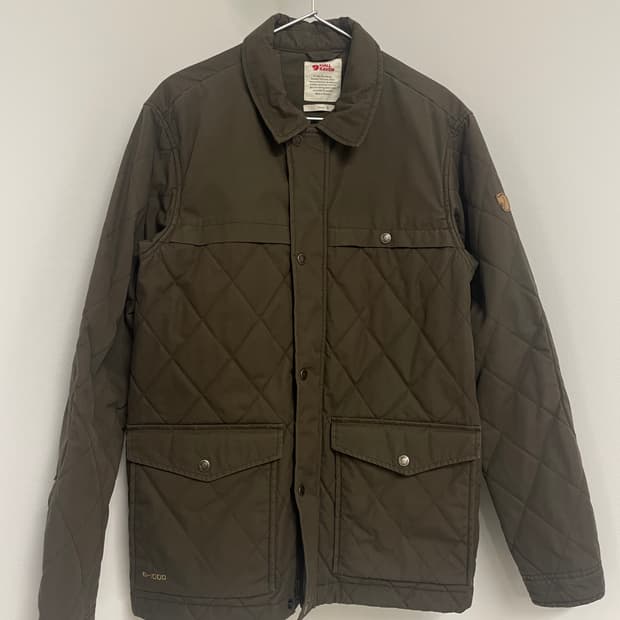 피엘라벤 FJALLRAVEN 오빅 울 패디드 자켓 다크 올리브 S