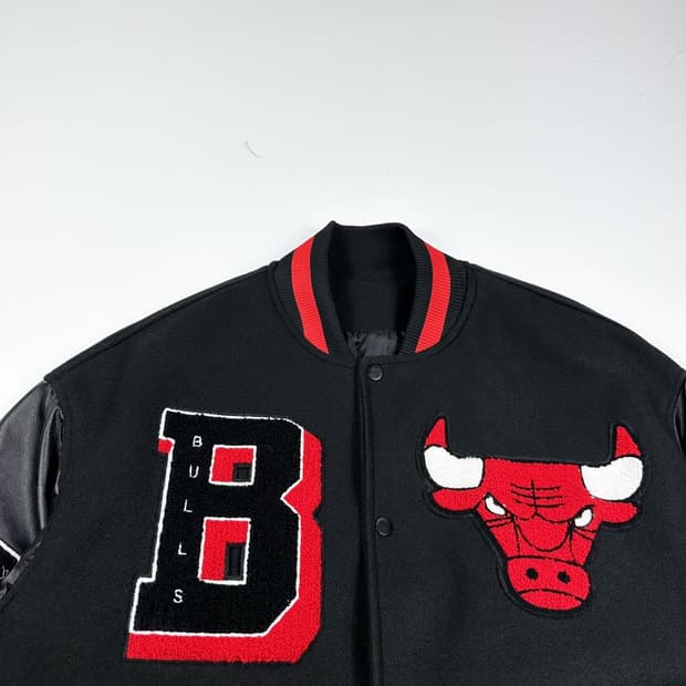 VTG 빈티지 시카고불스 레자 바시티 스타디움 자켓 (XL)