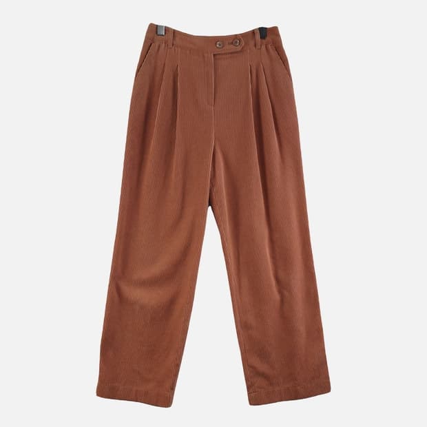 케네스레이디 브라운 여자 바지 70-92 N4985
