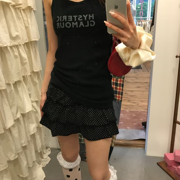 히스테릭글래머 레터링 나시
