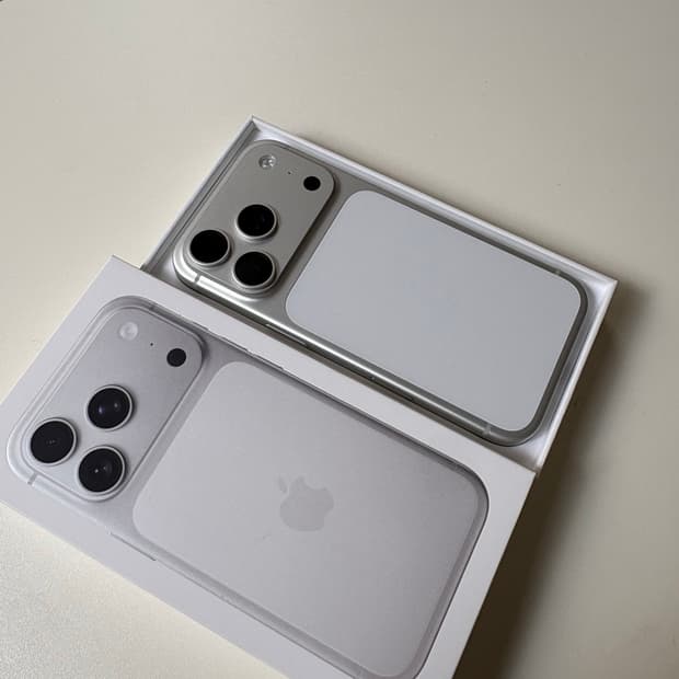 아이폰17프로 실버 256GB