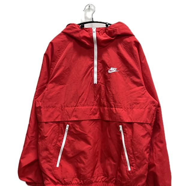 나이키 퓨추라 나일론 우븐 아노락 레드