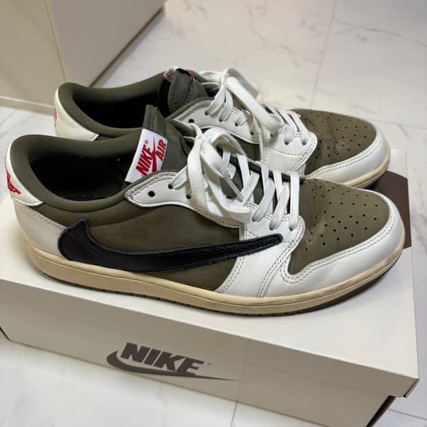 조던1 스캇 리버스 올리브