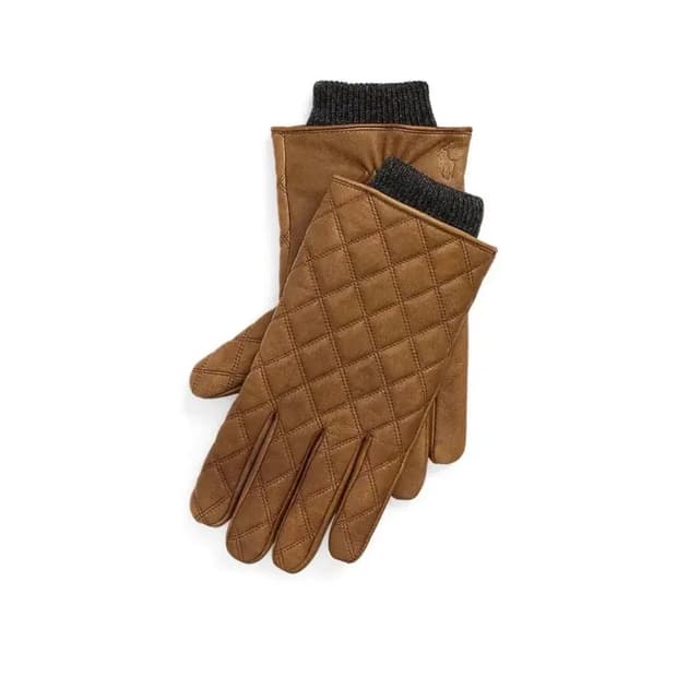 폴로 랄프로렌 퀼팅레더 장갑