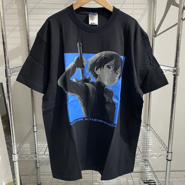코스파 소아온 소드아트온라인 오피셜 애니메이션 티셔츠