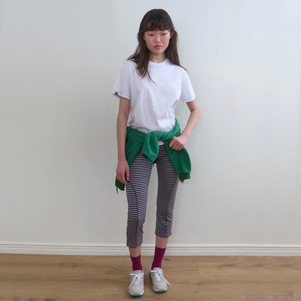 노컨텐츠 Stripe Leggings _ Brown