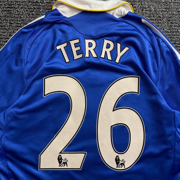 아디다스 첼시 08-09 리그패치 존테리 유니폼 2946