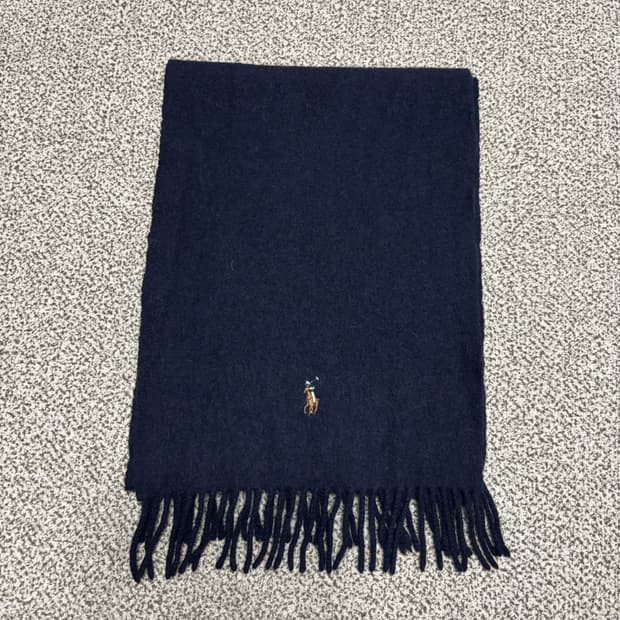 [택포,램스울100] 폴로 랄프로렌 이태리 머플러 목도리 [A+]