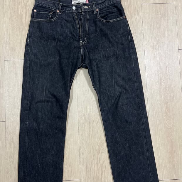 [32x32] 리바이스 569 흑청데님 팬츠