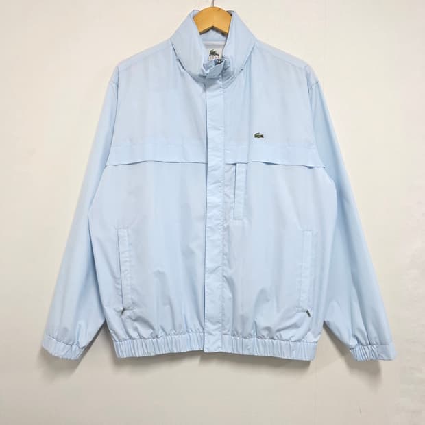 100) 희귀템 라코스테 블루종 자켓 스카이블루 하늘색