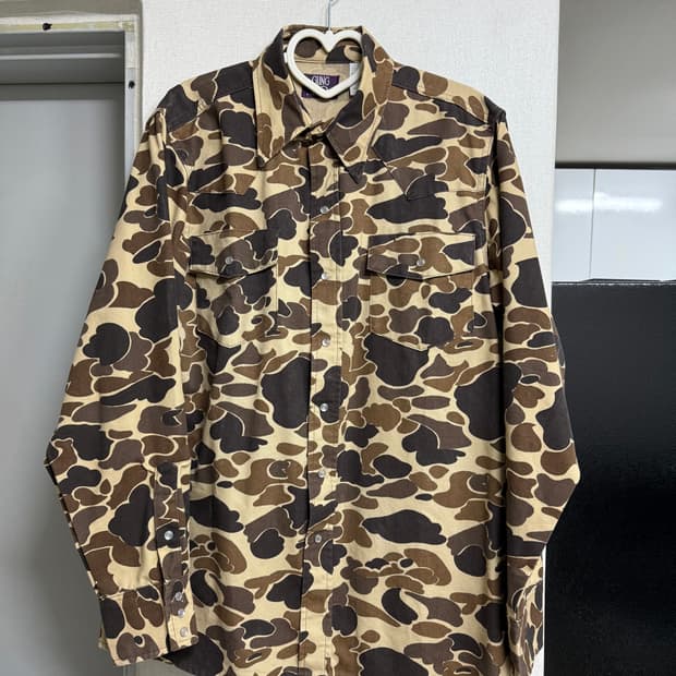 GUNGHO 궁호 카무플라주 셔츠 