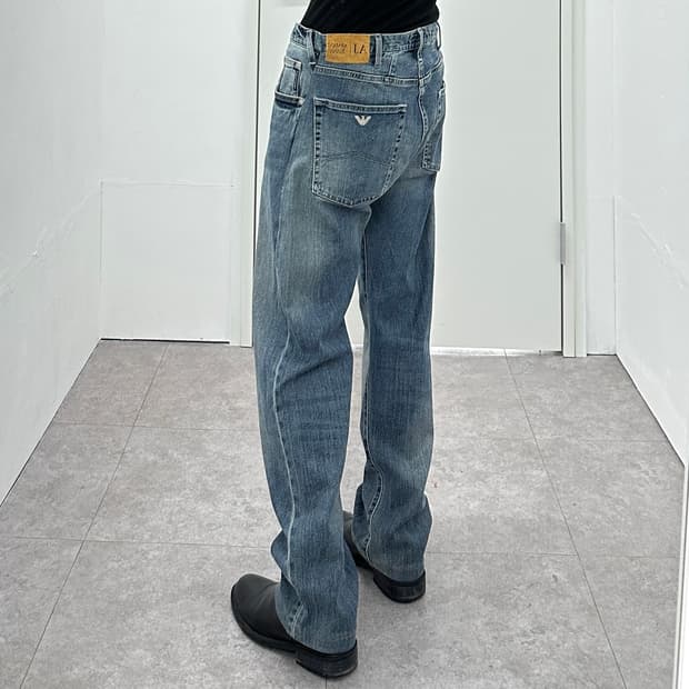 Armani Collezioni J10 Fade Denim