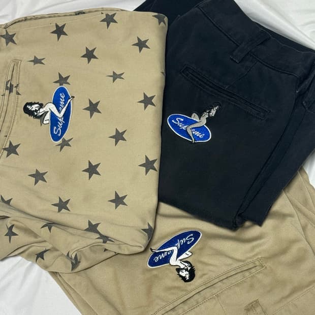 슈프림 핀업걸 치노팬츠 3-piece