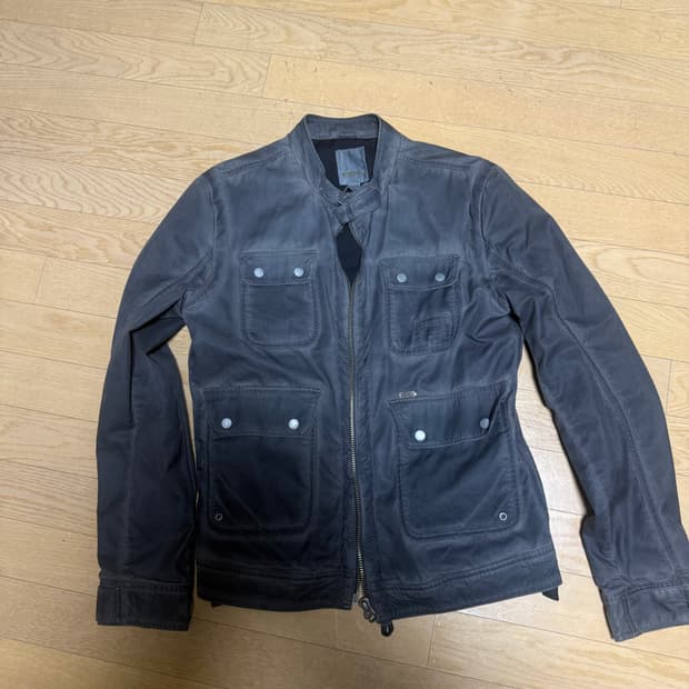 (코르티스 깔)DIESEL 디젤 다크그레이 포켓 자켓 m사이즈 