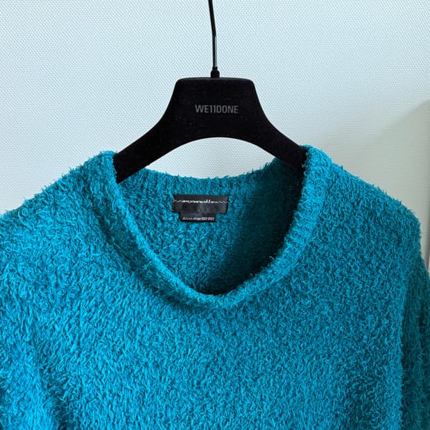 커스텀멜로우 타월 텍스쳐 니트