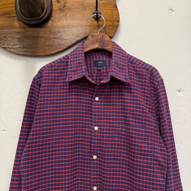 J.CREW 제이크루 체크 셔츠