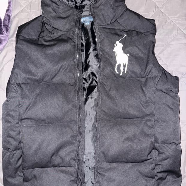 폴로 랄프로렌 빅포니 패딩조끼 L