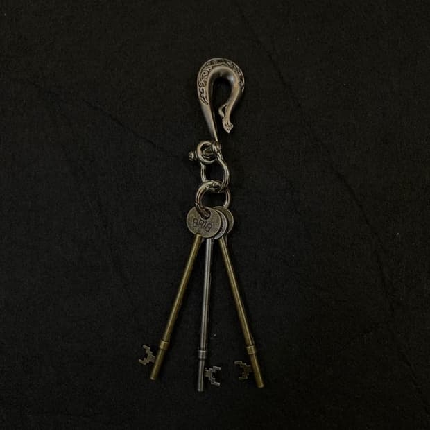 🔑Vintage Key- 빈티지 아메카지 트리플 키링