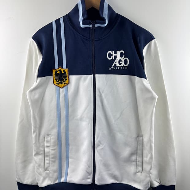 JPN 뫼벤픽 네이비 화이트 트랙탑져지1777