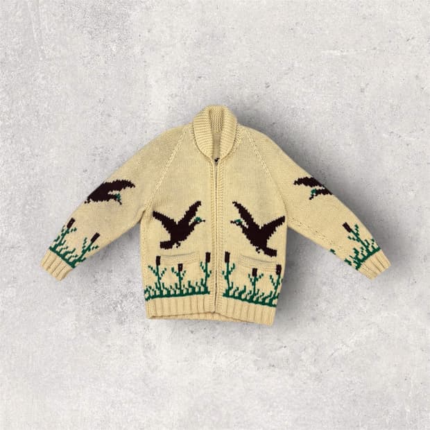 빈티지 코위찬 니트