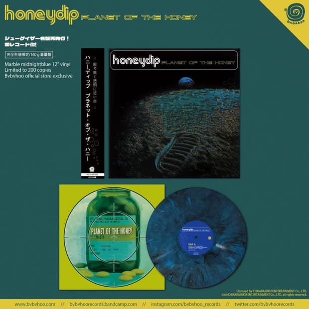 honeydip 허니딥 한정판 최초 LP 발매반 바이닐