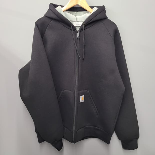 Carhartt 칼하트 카럭스 후드 자켓 블랙