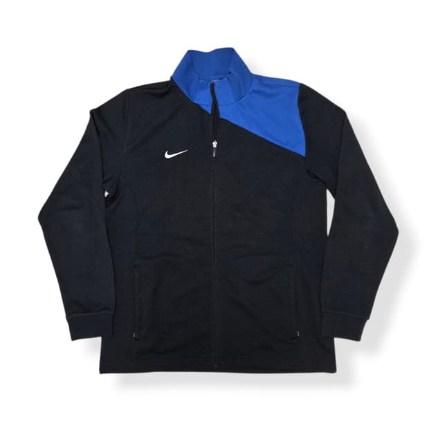 Nike 나이키 블루 블랙 드라이핏 트랙탑 집업 져지