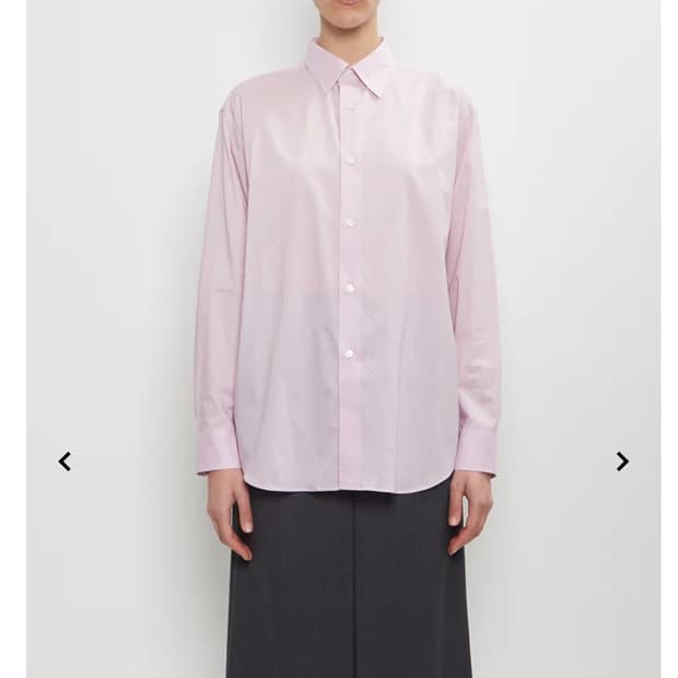 오라리 여성 셔츠 Auralee washed finx typewriter