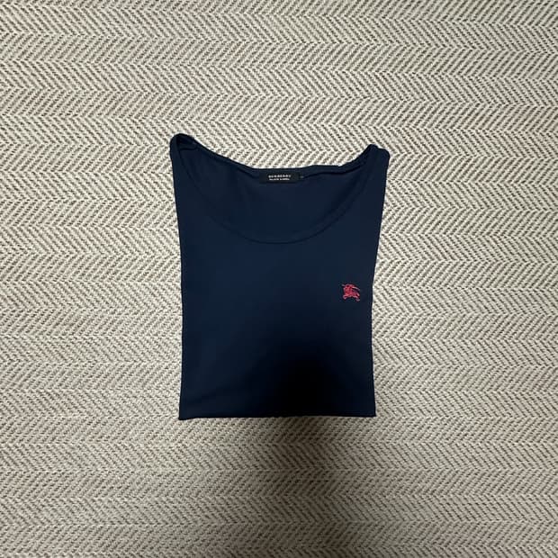 BURBERRY black label t-shirt navy