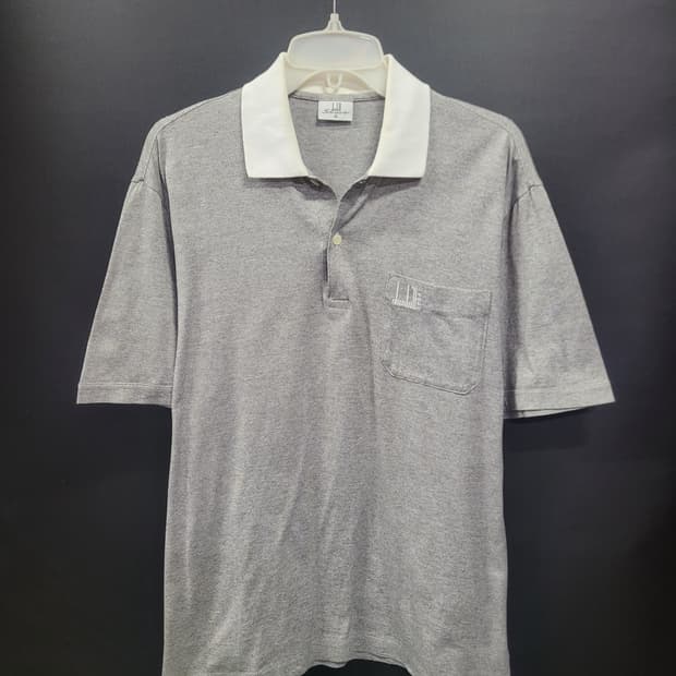 Dunhill 던힐 빈티지 자수로고 셔츠 