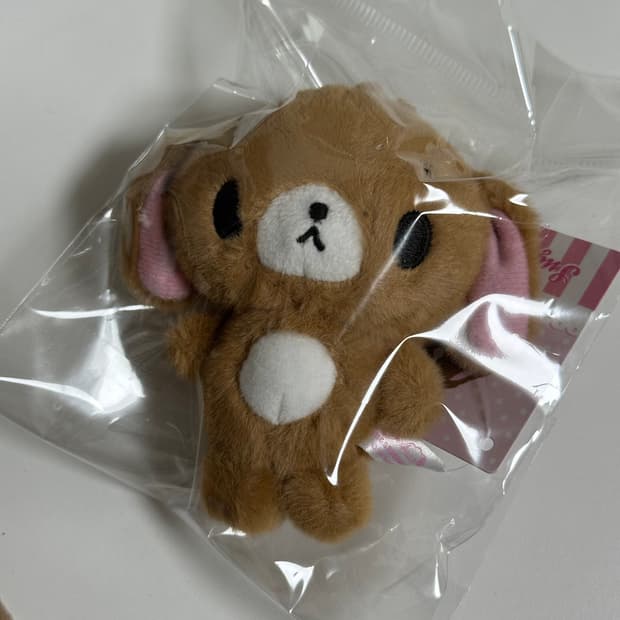 산리오 슈가바니즈 쿠로우사 인형 키링 새상품