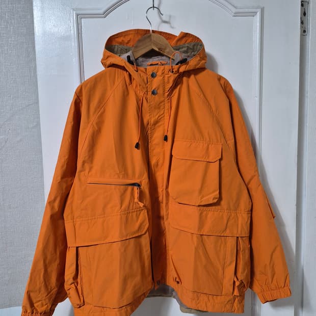 (1) 아웃스탠딩 헌팅 후드 자켓 오렌지