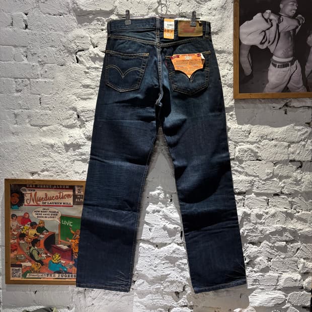리바이스 오리지널 501 데님 팬츠 (새상품)