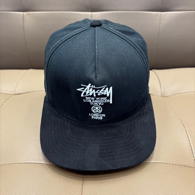 스투시 월드투어 스냅백