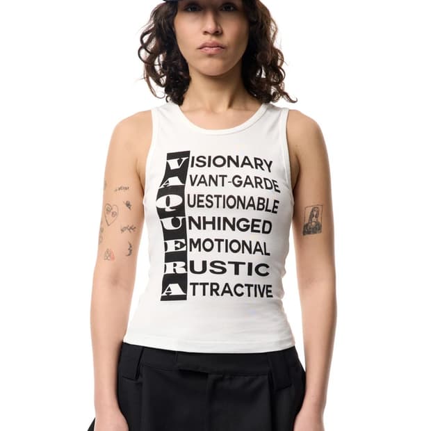 [S,M]바퀘라 26ss ANAGRAM 슬리브리스 탑