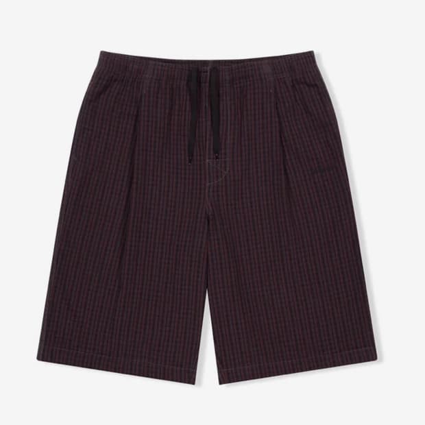 Yeseyesee check plannel shorts