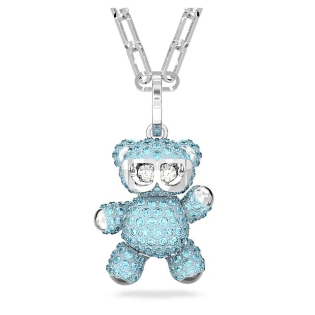 Swarovski teddy bear pendant