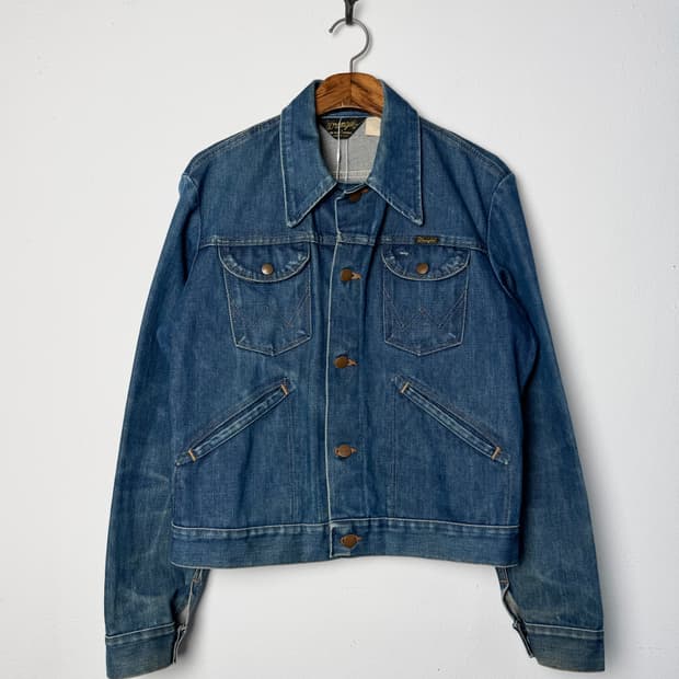 70s 랭글러 데님 트러커 (MADE IN USA)
