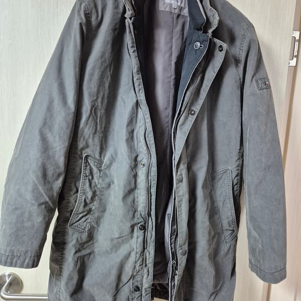 코오롱 시리즈 더블린 2WAY 구스다운 코트 구스패딩코트 95