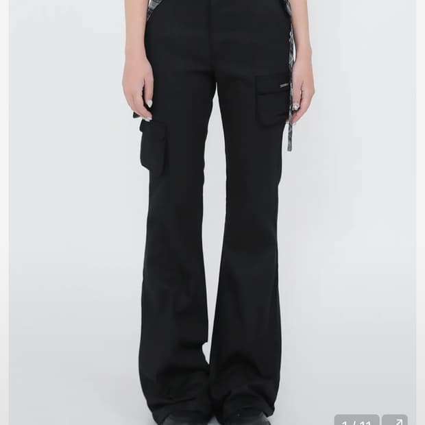 미세키서울 라인 포켓 카고 팬츠