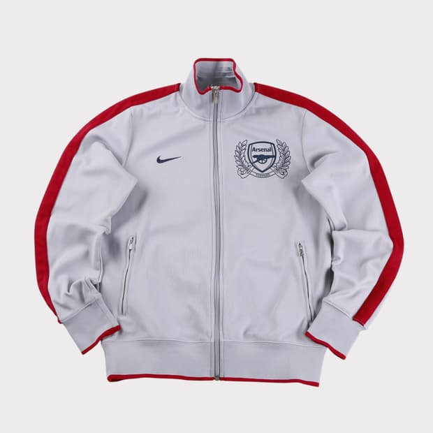 [L] 나이키 11-12 아스날 125주년 트랙탑 자켓