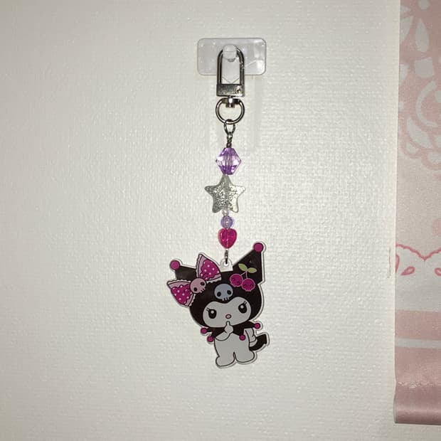 [@이벤트@] 산리오 핸드메이드 비즈 키링 쿠로미 키치 펑크 y2k