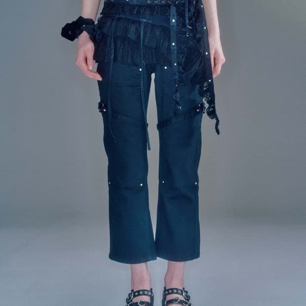 베이컨트아카이브 BONA STRAP ANKLE PANTS(s)