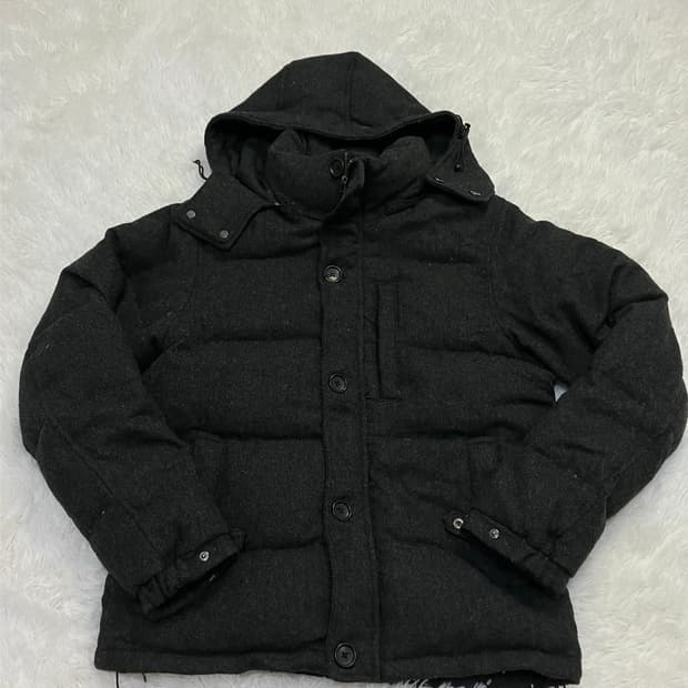 빈티지 차콜 자카드 패딩 y2k 스트릿 갸루 펑키 일본빈티지673