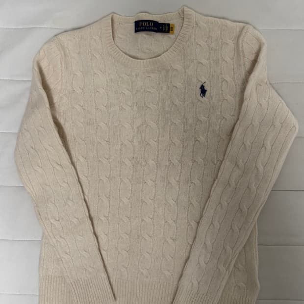 폴로 랄프로렌 신형 큐알택 케이블 니트