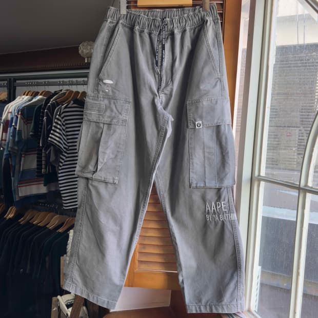 Aape 베이프 밴딩 카고 팬츠